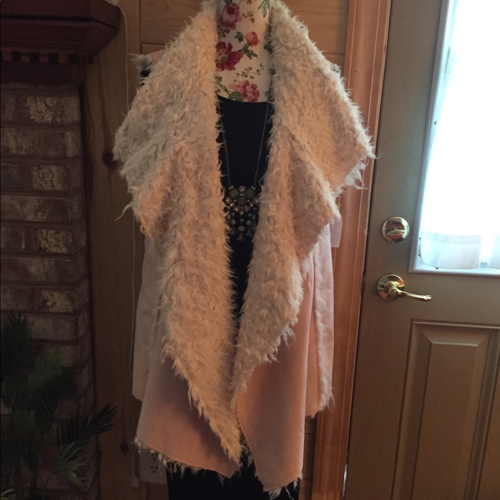 Pink Fur & Suede
